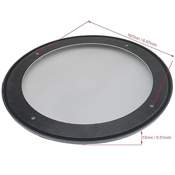 Amazon.co.jp: OZXNO 2個 丸型天井スピーカーグリルカバー 6.5